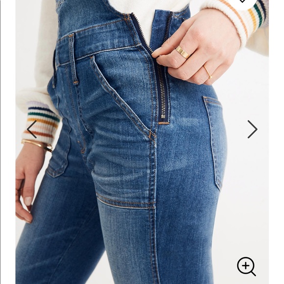 Skinny Overalls in Jansing Wash - Picture 3 of 8